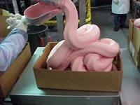 Fabrication des nuggets de chez Mcdo