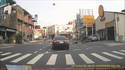 Motorcyclist at high speed hit the cyclist
