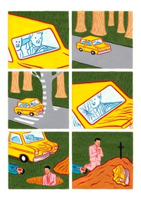 L'accident de voiture