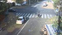 Cycliste heureux