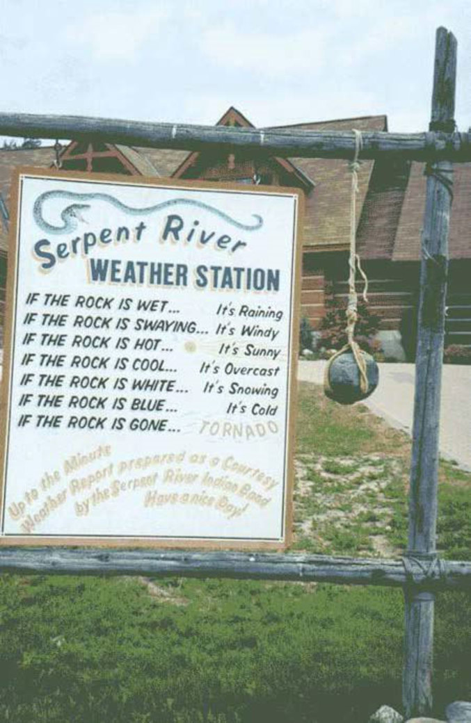 Une station météo très précise.