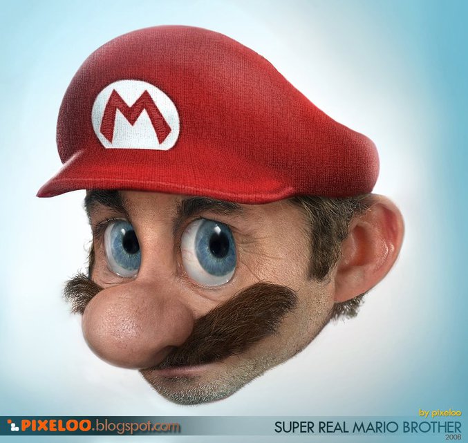 Voilà à quoi ressemblerait Mario en vrai.