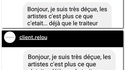 Les artistes c'est plus ce que c'était