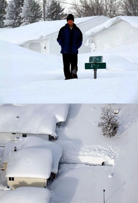 Kan il a bien neigé...