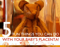 5 trucs drôles à faire avec un placenta !