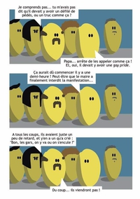 Elle est où la gay pride?