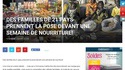 Des familles de 21 pays prennent la pose devant une semaine de nourriture