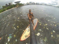 L'état de la mer à Rio de Janeiro