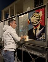 La très belle affiche de campagne de Remy Gaillard. 