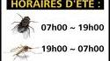 Horaires d'été