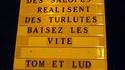 Détournement de panneau