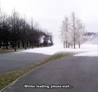 Winter is loading