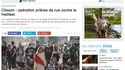 Hellfest: prières de rue contre métalleux