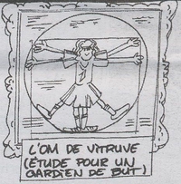 L'homme de Vitruve...