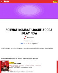 Science Kombat !