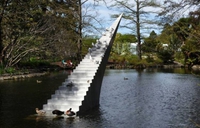 Escalier pour le paradis des canards