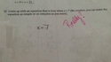 X = 7