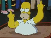 Homer f**k you
