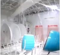 Intérieur d’un lave vaisselle 