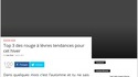 Top 3 des rouge à lèvres tendances pour cet hiver
