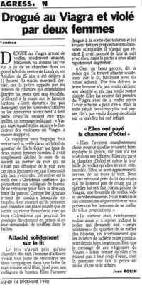 Violé par deux femmes !