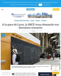 A la gare de Lyon, la SNCF vous demande vos dernières volontés