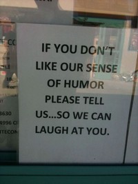 Le sens de l'humour