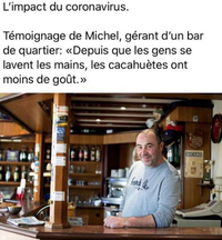 Cacahuète et pandémie
