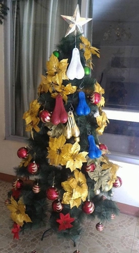 Les boules dans le sapin