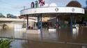 Station inondée