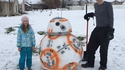 Bonhomme de neige par des fans de star wars