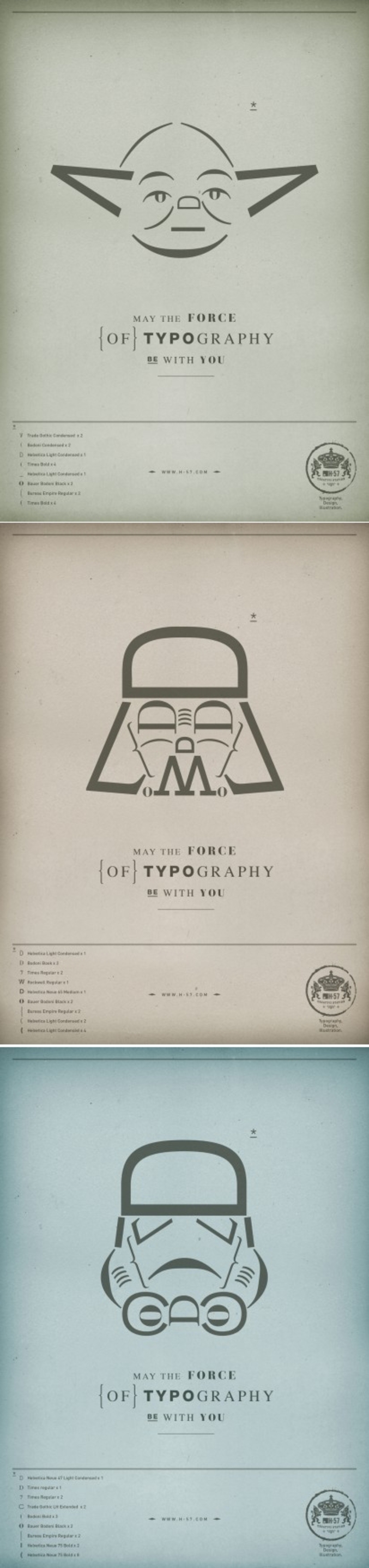 May the force of typography be with you.