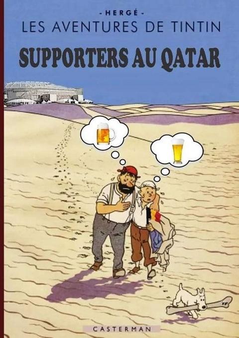 Les belges (cf le drapeau tenu par Tintin) ont préféré dégager plutôt que d'être tricards de bière. C'est tout à leur honneur.