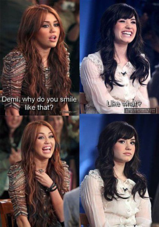 Demi owned by Miley.