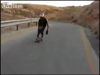 Descente en skateboard