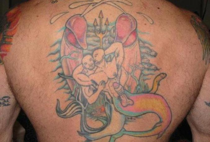 Le tatouage le plus gay du monde !