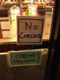 Non aux chèques