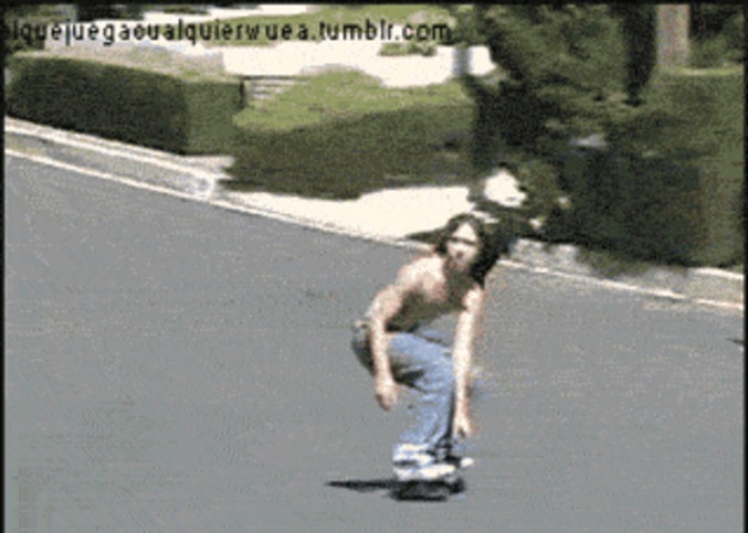 Mario contre un skater