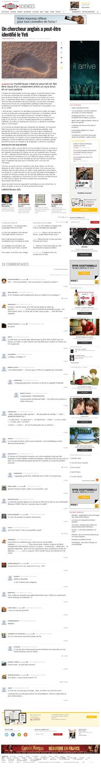 Savez-vous que le Yéti existe vraiment? Il s'agit d'un croisement entre l'ancêtre de l'ours polaire et un ours brun, leur ADN correspondant à 100%
