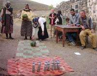 Bowling du pauvre dit "à la pastèque" en Afghanistan
