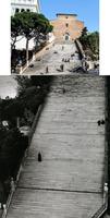 Rome : les escaliers de Santa Maria d'Aracoeli