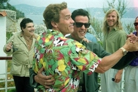Arnold et Sylvester, des gens qui s'aiment bien