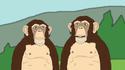 Singe enivré