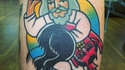 Tatouage fessée