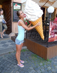 Mmmmh la bonne glace !