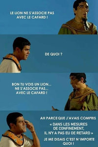 Le Lion et le Cafard