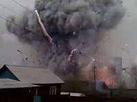 Usine de feu d'artifice