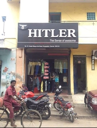 Une enseigne raccoleuse