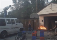 Une livraison spéciale d'une merguez sautée