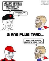 manifestant anti-capitaliste IRL